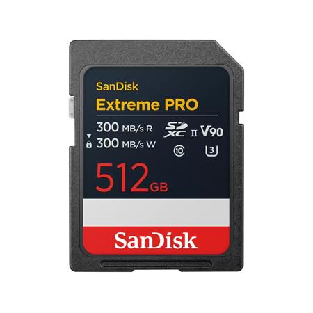 SanDisk 512GB 280MB/s Extreme PRO V60 SDXC™ UHS-II Hafıza Kartı