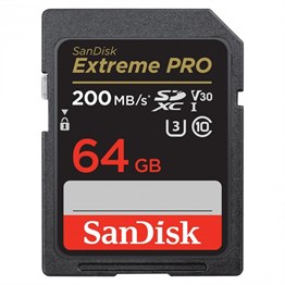 Sandisk 64GB 200MB/S Extreme Pro SD Hafıza Kartı
