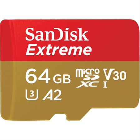 SanDisk 64GB Extreme UHS-I microSDXC Hafıza Kartı