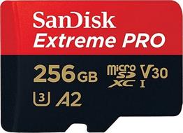Sandisk Extreme Pro 256GB MicroSDXC 200MB/s Hafıza Kartı