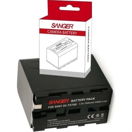 Sanger Np-F970D Göstergeli USB ŞARJLI Batarya
