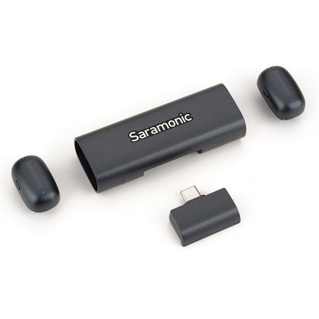 Saramonic Air SE-01 Type-C 2 Kişilik Kablosuz Yaka ve El Mikrofonu
