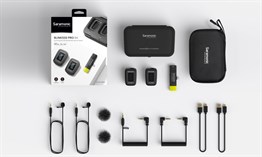 Saramonic Blink500 Pro B4 iPhone İçin iKİ Konuşmacılı Kablosuz Yaka Mikrofonu