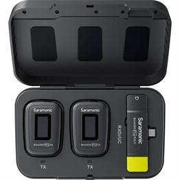 Saramonic Blink500 Pro B6 USB Type-C  Çift Konuşmacılı Kablosuz Yaka Mikrofonu