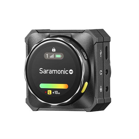 Saramonic BlinkMe B2 Dokunmatik Ekranlı ve Kayıtlı 2 Kişilik Kablosuz Mikrofon 