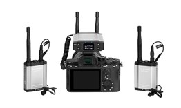 Saramonic Vlink2 Kit2 (TX+TX+RX) 2.4 GHz Kablosuz Mikrofon Sistemi