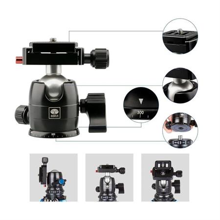 Sirui AM-223 B-00K Profesyonel Kompakt Karbon Tripod Kiti