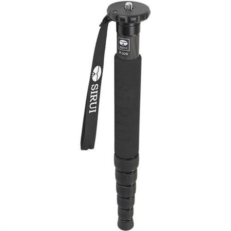 Sirui P‑326 Carbon Fiber Monopod – Kompakt & Ultra Hafif Karbon Fiber Kamera Desteği