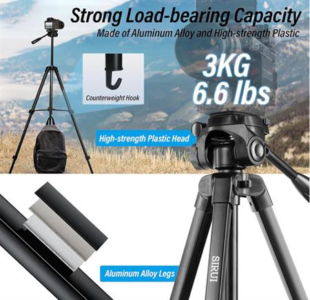 SIRUI Phantom Series T180 Alüminyum Video Tripod