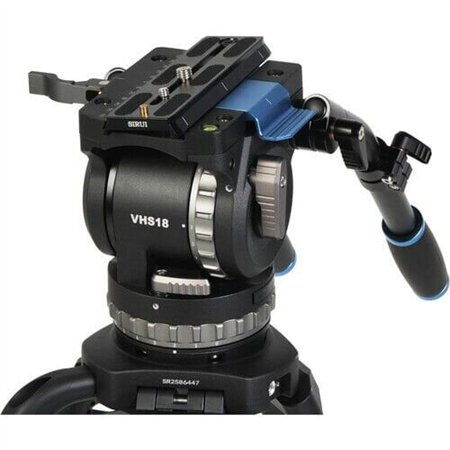 Sirui SQ100+VHS18 Profesyonel Karbon Fiber Video Tripod Kiti