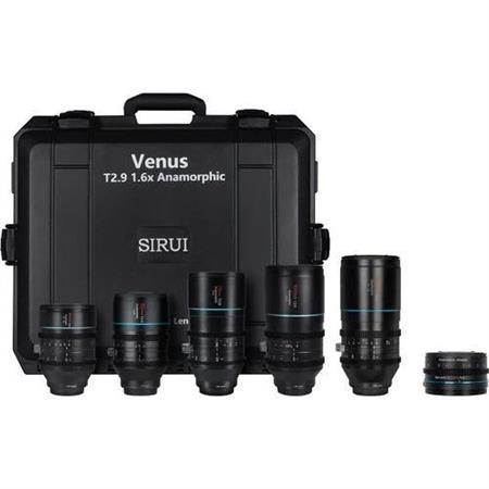 Sirui Venus Five-lens kit with adapter lens T2.9 1.6X (35mm+50mm+75mm+100mm+150mm+1.25X adapter lens+hard case) Sony E