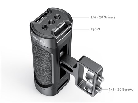 SmallRig 2916 (1/4-20 Vidalı) Yan Tutamak