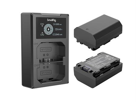 SmallRig 3824 Sony NP-FZ100 Batarya + Şarj Kiti