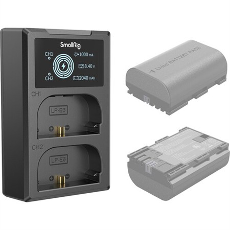 SmallRig 4084 LP-E6NH Canon İkili Şarj Cihazı