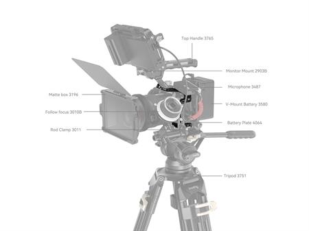 SmallRig 4212 Canon EOS R8 için Kafes