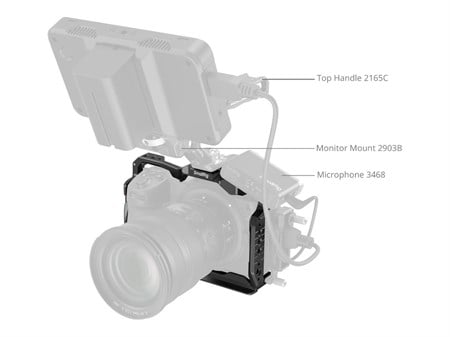 SmallRig 4519 Nikon Z6 III Uyumlu Kamera Kafesi