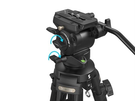 SmallRig 4685 AD-50 Karbon Fiber 6kg Taşıma Kapasiteli Video Tripodu