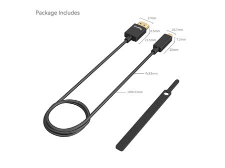 SmallRig 4795 100cm Ultra-Slim 4K HDMI Kablo
