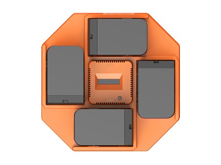 SmallRig 4834 NP-F970 Sony 4 lü Şarj Cihazı ve 4 Adet Batarya Kiti