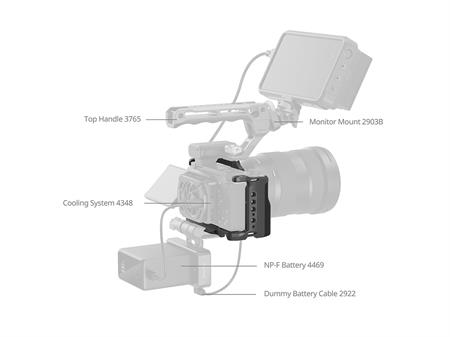 SmallRig 4949 Sony ZV-E10 II için Kafes Kiti