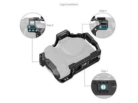 SmallRig 5954 EOS R6 III Kafes