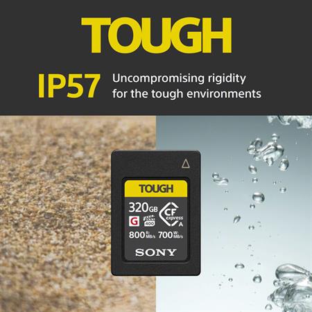 Sony 320GB CFexpress Type A TOUGH Hafıza Kartı
