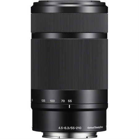 Sony E 55-210mm f/4.5-6.3 OSS Lens (Black)
