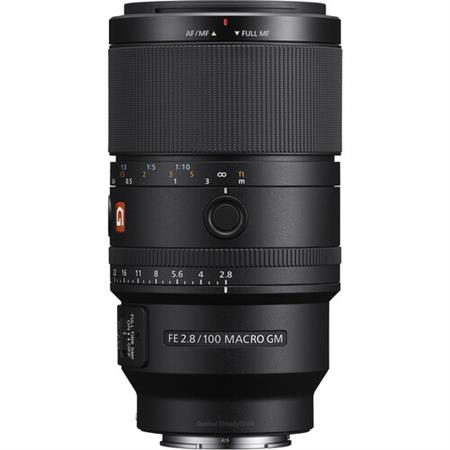 Sony FE 100mm f/2.8 Macro GM Lens (Sony E)