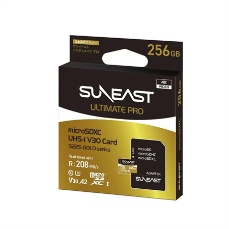 Suneast Ultimate Pro Microsdxc Uhs-i V30 Ddr225 Series 256Gb