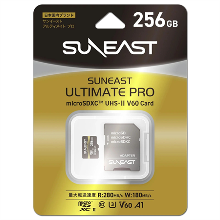 Suneast Ultimate Pro Microsdxc Uhs-ii V60 Series 256Gb
