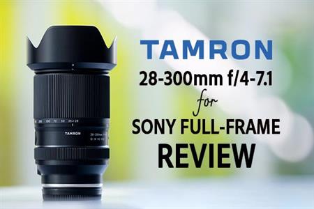 Tamron 28-300mm f/4-7.1 Di III VC VXD Lens (Sony E)