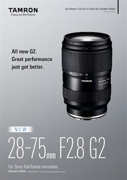 Tamron 28-75mm f/2.8 Di III VXD G2 Lens (Sony Aynasız)
