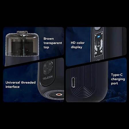 Telesin C40 Taşınabilir Sis Makinesi