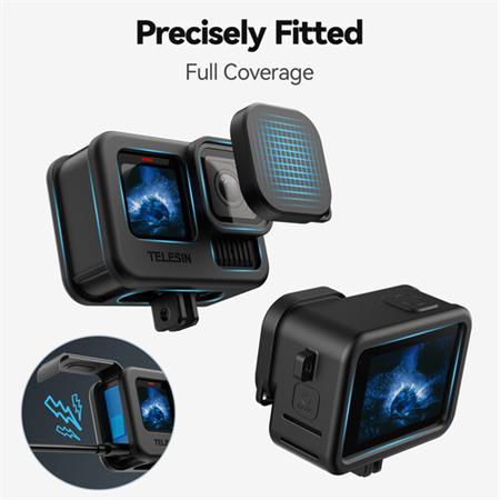 TELESIN Silicone Protective Case 2.0 for GoPro HERO13/12/11/10/9