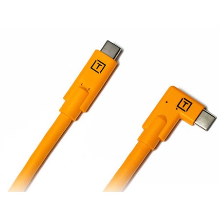 Tether Tools TetherPro USB Type-C Male to USB Type-C Male Cable (15, Orange)