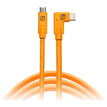 Tether Tools TetherPro USB Type-C Male to USB Type-C Male Cable (15, Orange)
