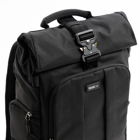 Think Tank Photo FocusPoint Rolltop Sırt Çantası (Asphalt Black, 22 L)