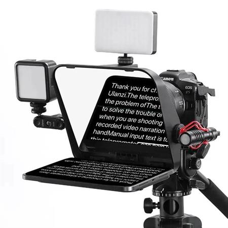Ulanzi RT02 Tabletler ve Akıllı Telefonlar İçin Uzaktan Kumandalı Universal Teleprompter