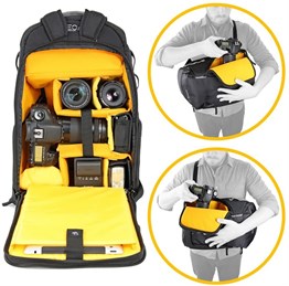 Vanguard Veo Discover 46 Fotoğraf Makinesi Çantası, Siyah