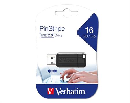 Verbatim PinStripe 16GB USB 2.0 Flash Bellek