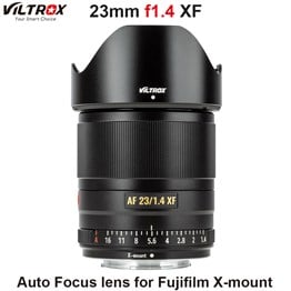 Viltrox AF 23mm f /1.4 XF Lens (Fujifilm X) Black