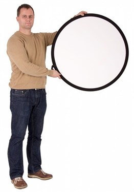 Weifeng 100cm Reflektör (Beyaz-Gümüş)