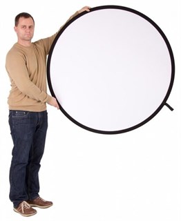 Weifeng 120cm Reflektör (Beyaz-Gümüş)