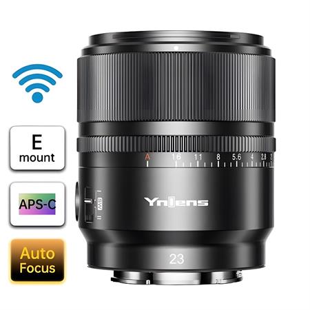 Yongnuo 23mm f/1.4S DA DSM WL Pro APS-C Wireless Otofokus Lens (Sony E )