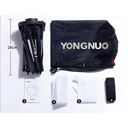 Yongnuo Mini-D30 Mini Bowens Mount Kolay Kurulum Softbox