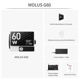 Zhiyun MOLUS G60 60W Taşınabilir Işık