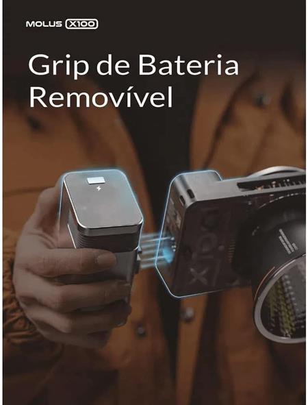 Zhiyun Molus X100 Combo 100W Taşınabilir Işık