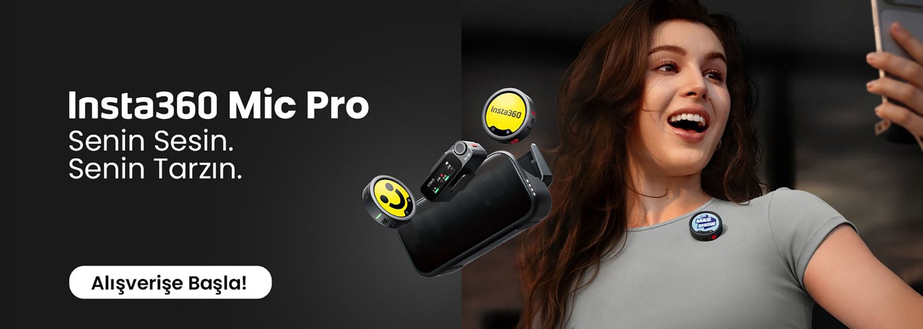 Insta360 Mic Pro
