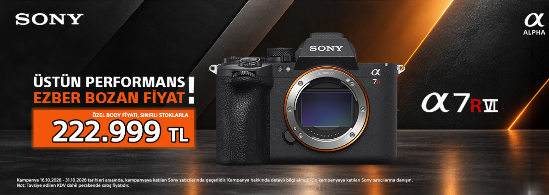 Sony a7RVI (Gövde)