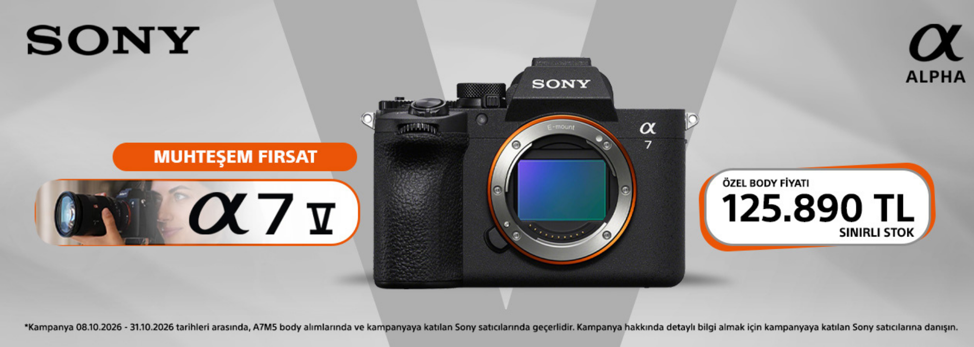 Sony A7V Kampanya